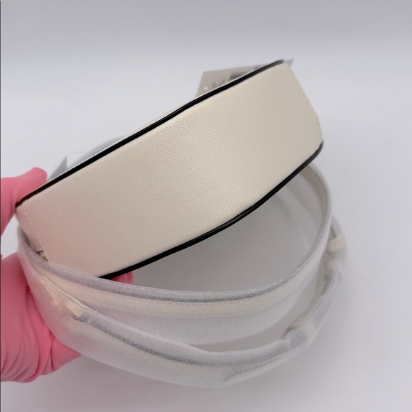 Kate Spade Love Shack Perforated Heart Crossbody Meringue - Picture 6 of 16